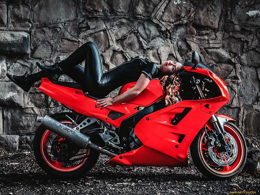 Beautiful girl Beautiful girls and motorcycles in Khartoum